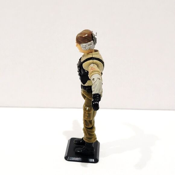 Gi Joe Night Force Psyche Out 3.75" Action Figure Loose 1988 V2 Hasbro Backpack - Picture 6 of 15